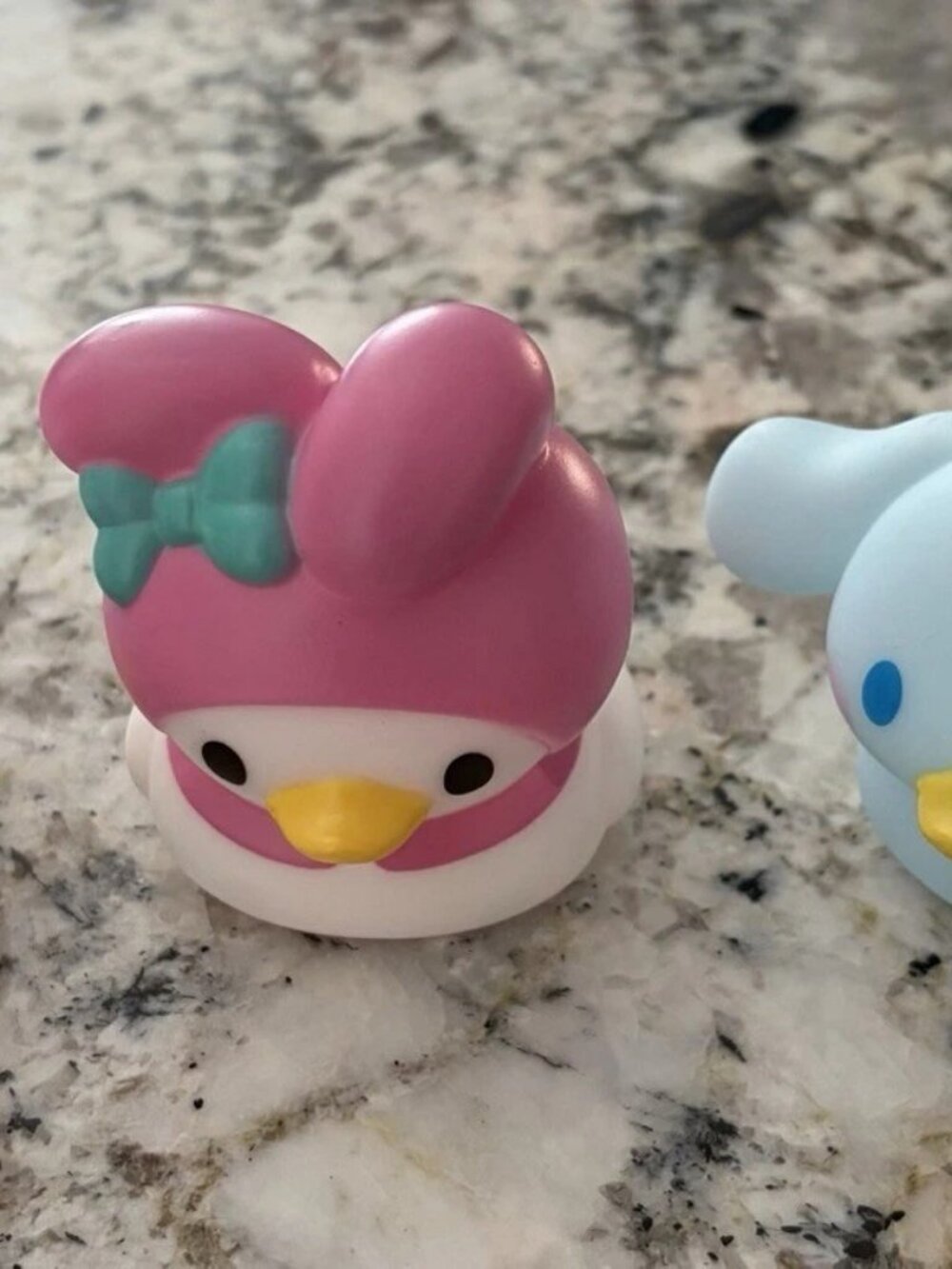 Lot of 6 Hello Kitty Friends Rubber Duckies New